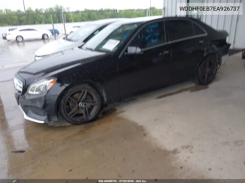 2014 Mercedes-Benz E 250 Bluetec VIN: WDDHF0EB7EA926737 Lot: 45499703