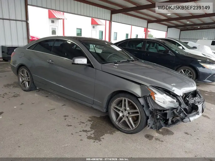 2014 Mercedes-Benz E 350 VIN: WDDKJ5KB5EF239149 Lot: 45636750