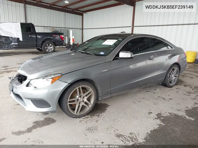 2014 Mercedes-Benz E 350 VIN: WDDKJ5KB5EF239149 Lot: 45636750