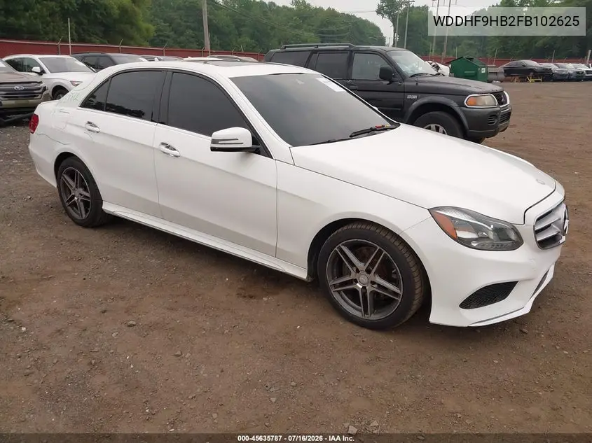 2015 Mercedes-Benz E 250 Bluetec 4Matic VIN: WDDHF9HB2FB102625 Lot: 45635787