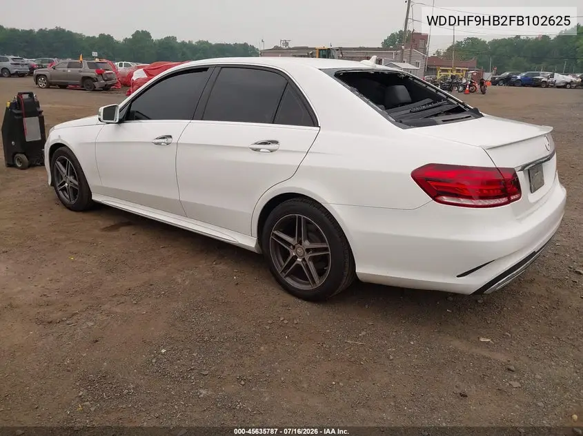 2015 Mercedes-Benz E 250 Bluetec 4Matic VIN: WDDHF9HB2FB102625 Lot: 45635787