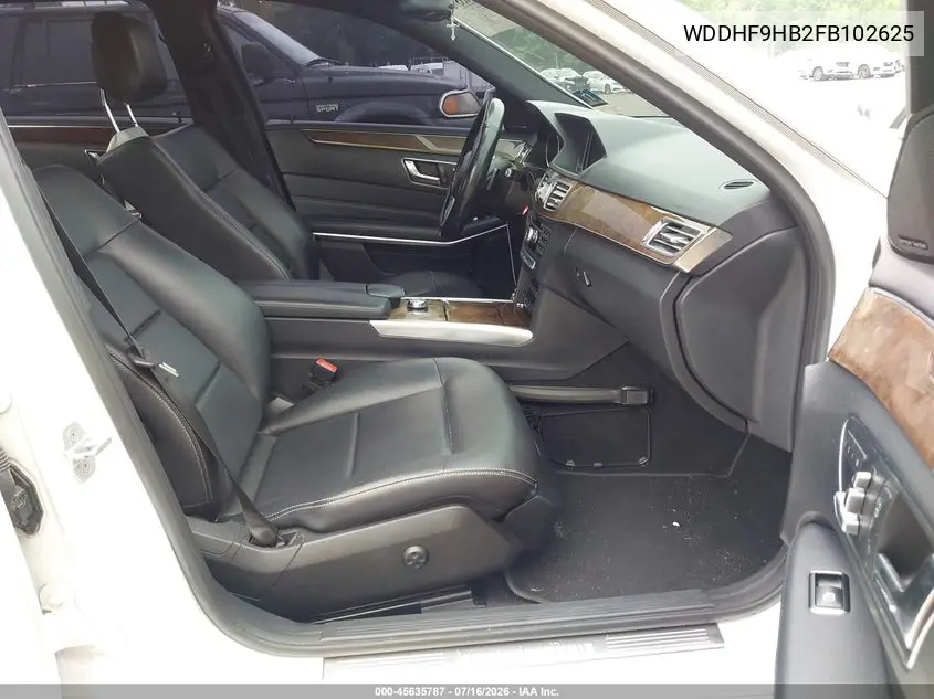 2015 Mercedes-Benz E 250 Bluetec 4Matic VIN: WDDHF9HB2FB102625 Lot: 45635787