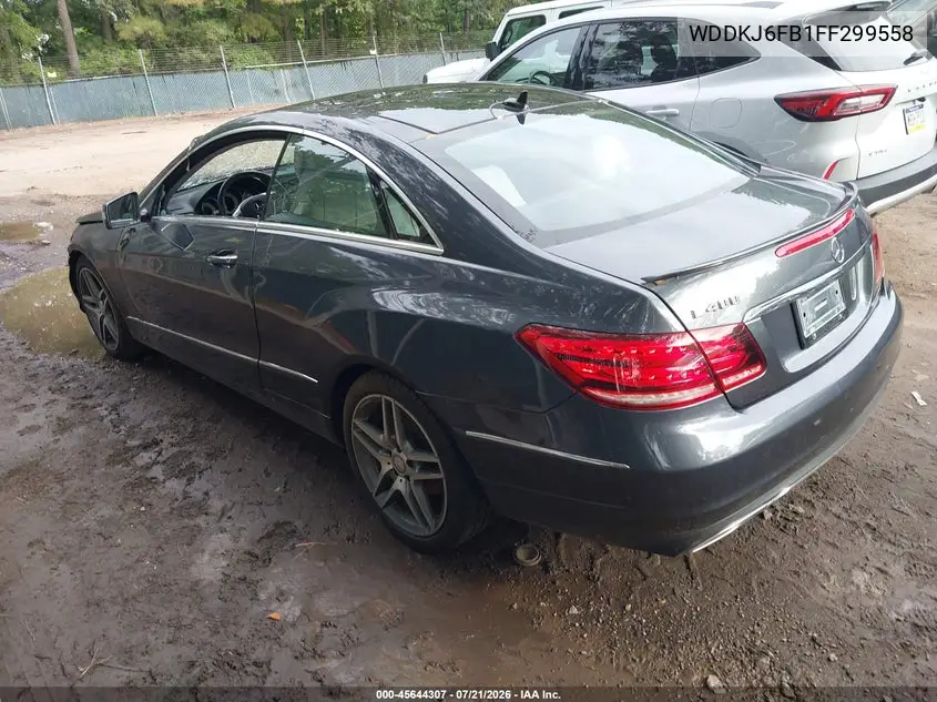 2015 Mercedes-Benz E 400 VIN: WDDKJ6FB1FF299558 Lot: 45644307
