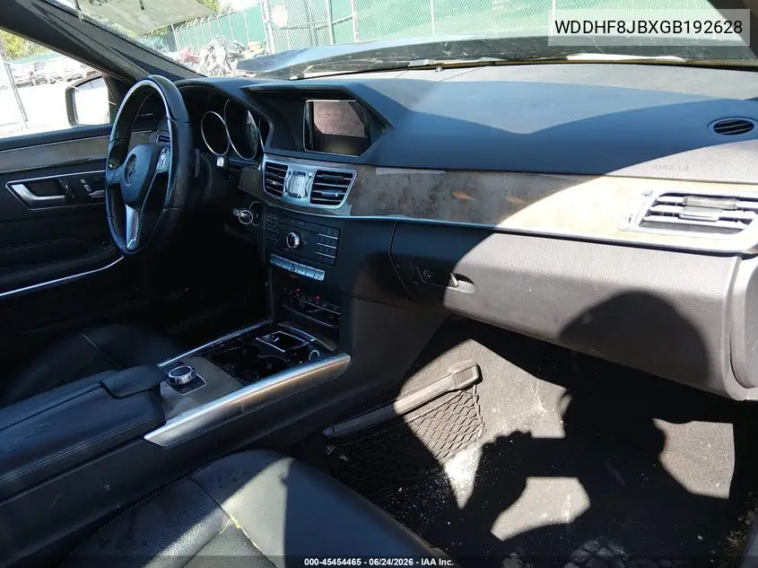 2016 Mercedes-Benz E 350 4Matic VIN: WDDHF8JBXGB192628 Lot: 45454465
