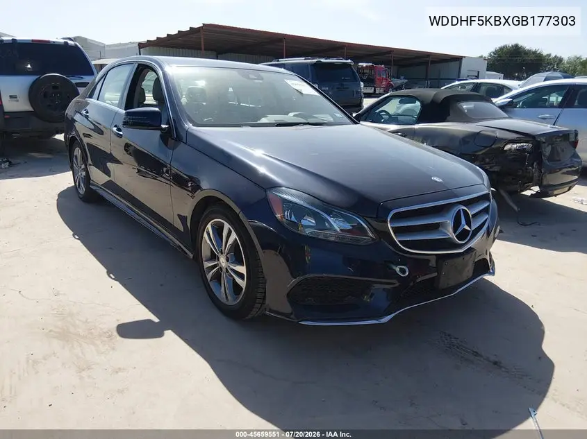 WDDHF5KBXGB177303 2016 Mercedes-Benz E 350