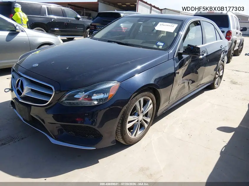 WDDHF5KBXGB177303 2016 Mercedes-Benz E 350