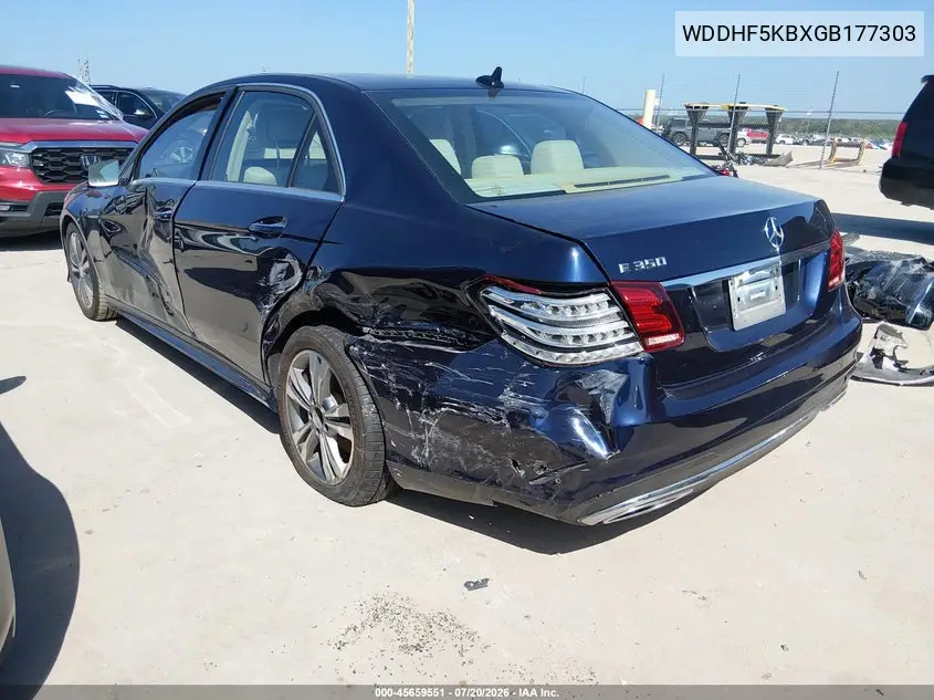 WDDHF5KBXGB177303 2016 Mercedes-Benz E 350