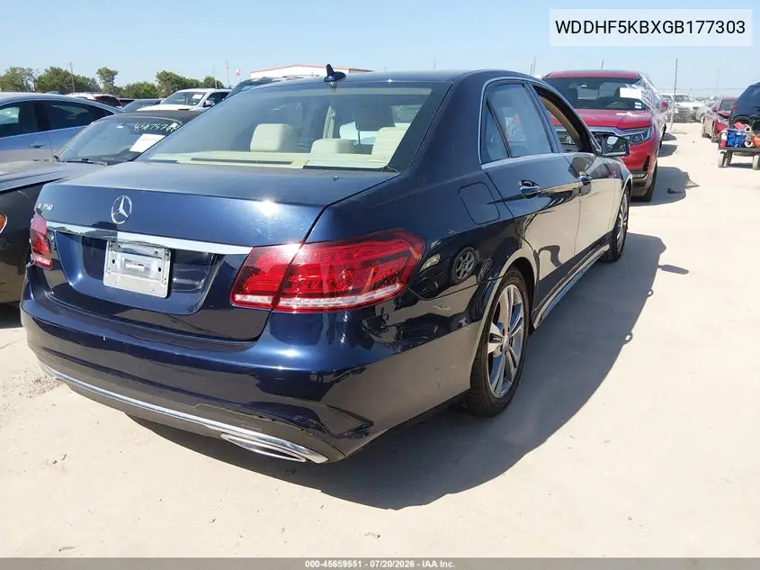 WDDHF5KBXGB177303 2016 Mercedes-Benz E 350