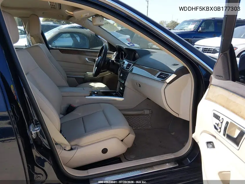 WDDHF5KBXGB177303 2016 Mercedes-Benz E 350