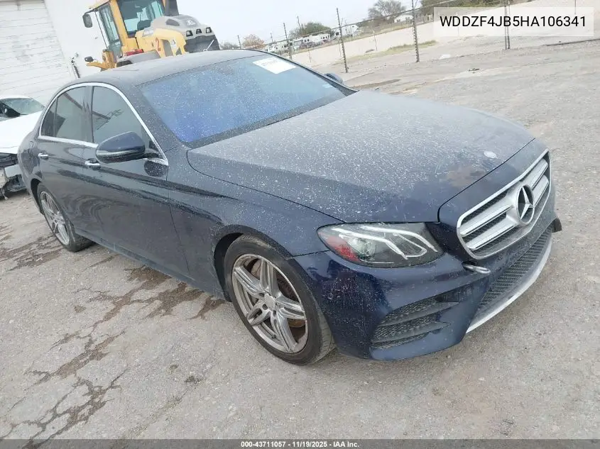 WDDZF4JB5HA106341 2017 Mercedes-Benz E 300
