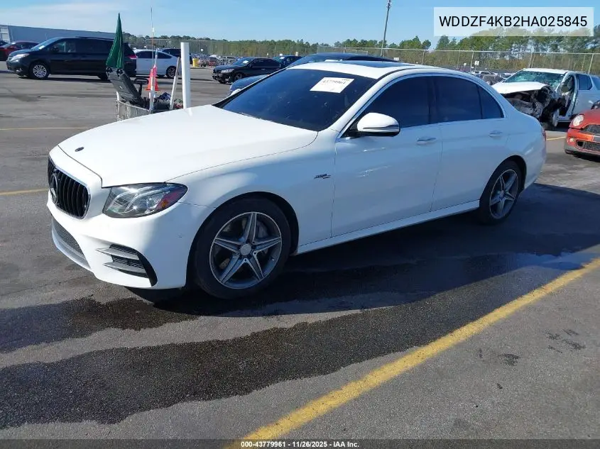 WDDZF4KB2HA025845 2017 Mercedes-Benz E 300 4Matic