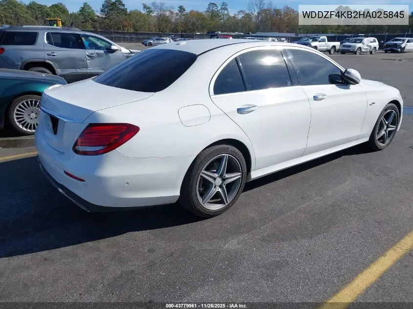 WDDZF4KB2HA025845 2017 Mercedes-Benz E 300 4Matic
