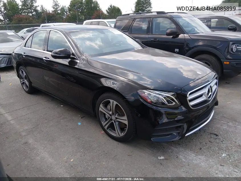 2017 Mercedes-Benz E 300 VIN: WDDZF4JB4HA085899 Lot: 45617131
