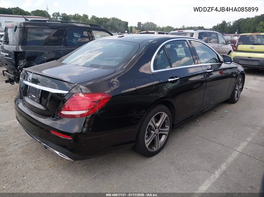 2017 Mercedes-Benz E 300 VIN: WDDZF4JB4HA085899 Lot: 45617131