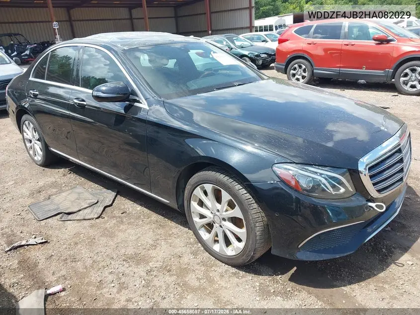 2017 Mercedes-Benz E 300 VIN: WDDZF4JB2HA082029 Lot: 45658057