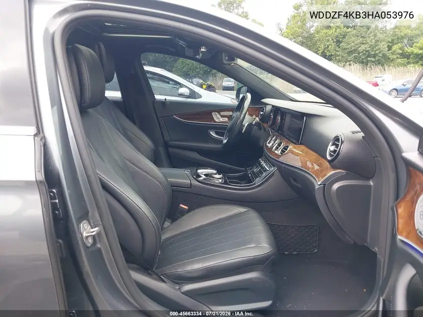2017 Mercedes-Benz E 300 4Matic VIN: WDDZF4KB3HA053976 Lot: 45663334