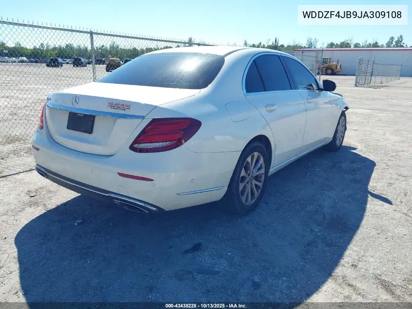 WDDZF4JB9JA309108 2018 Mercedes-Benz E 300