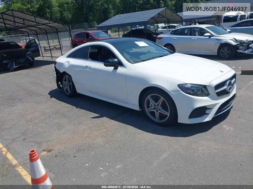 2018 Mercedes-Benz E 400 4Matic VIN: WDD1J6GB1JF046937 Lot: 45564972