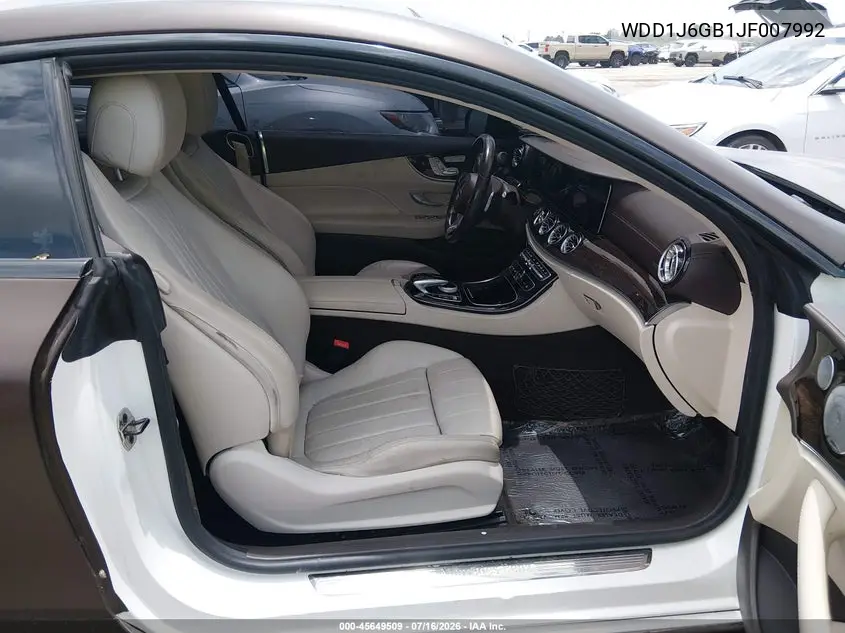 2018 Mercedes-Benz E 400 4Matic VIN: WDD1J6GB1JF007992 Lot: 45649509