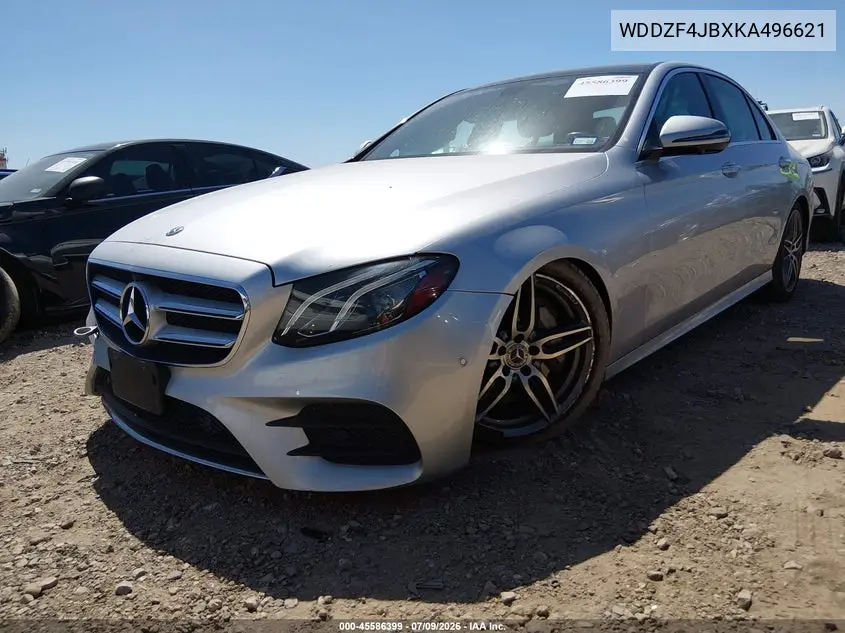 2019 Mercedes-Benz E 300 VIN: WDDZF4JBXKA496621 Lot: 45586399