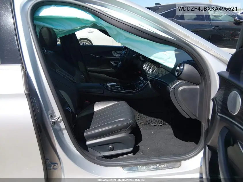2019 Mercedes-Benz E 300 VIN: WDDZF4JBXKA496621 Lot: 45586399