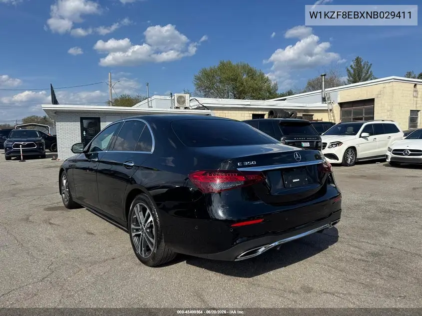 2022 Mercedes-Benz E 350 4Matic VIN: W1KZF8EBXNB029411 Lot: 45409564
