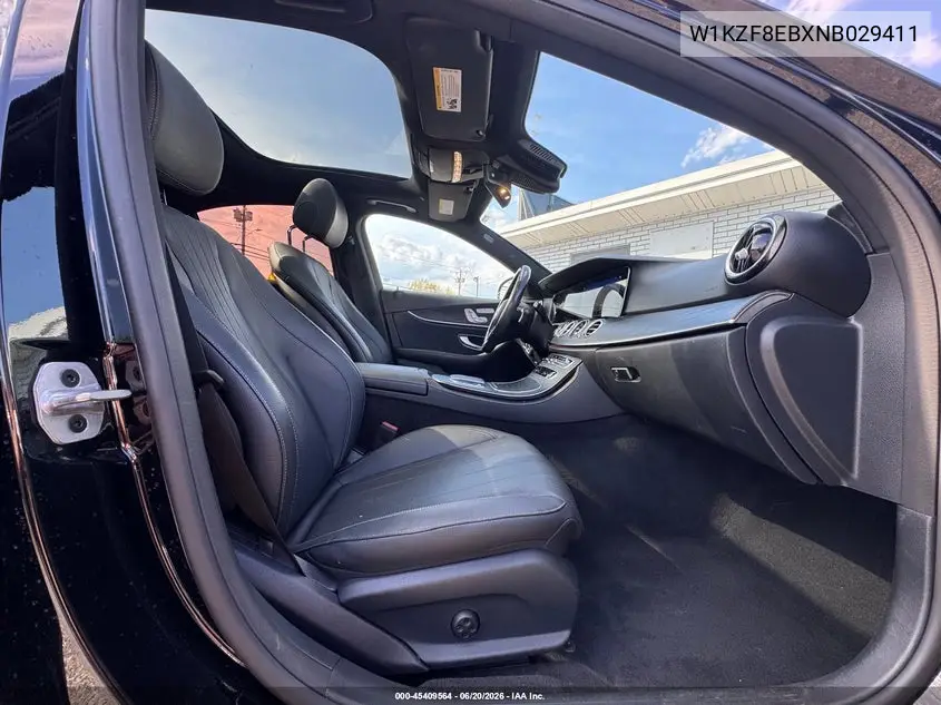 2022 Mercedes-Benz E 350 4Matic VIN: W1KZF8EBXNB029411 Lot: 45409564