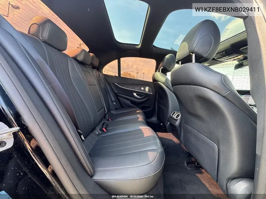 2022 Mercedes-Benz E 350 4Matic VIN: W1KZF8EBXNB029411 Lot: 45409564