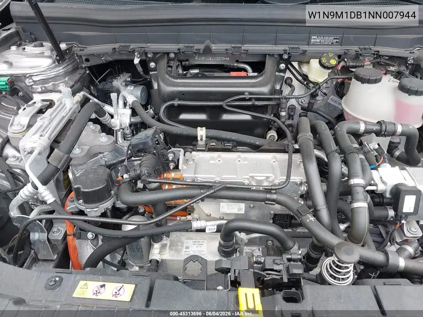 2022 Mercedes-Benz Eqb 350 Suv 4Matic VIN: W1N9M1DB1NN007944 Lot: 45313696