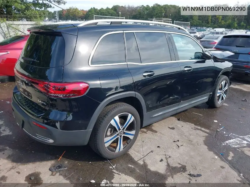 2023 Mercedes-Benz Eqb 350 Suv 4Matic VIN: W1N9M1DB0PN069290 Lot: 43170286