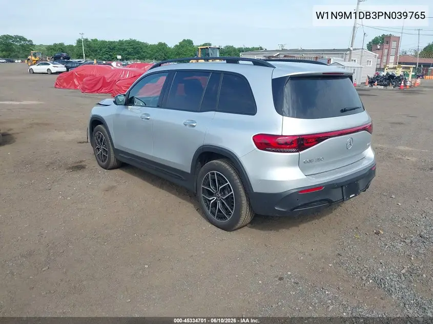 2023 Mercedes-Benz Eqb 350 Suv 4Matic VIN: W1N9M1DB3PN039765 Lot: 45334701