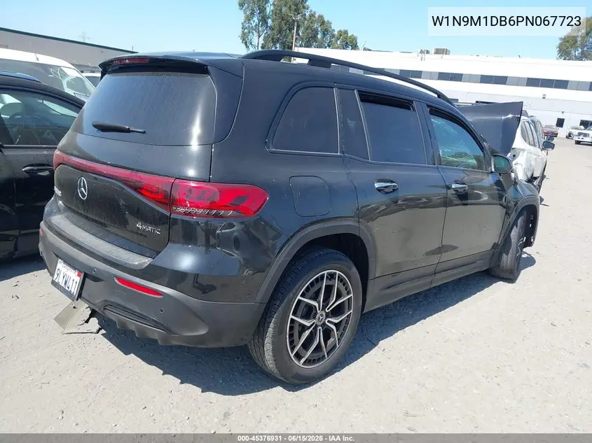 2023 Mercedes-Benz Eqb 350 Suv 4Matic VIN: W1N9M1DB6PN067723 Lot: 45376931