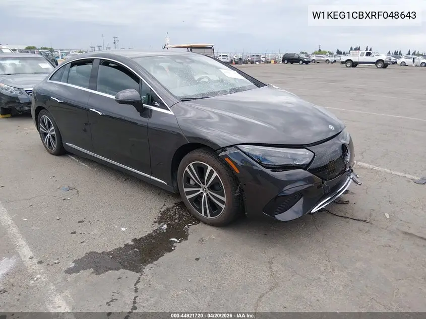2024 Mercedes-Benz Eqe 350 4Matic VIN: W1KEG1CBXRF048643 Lot: 44921720