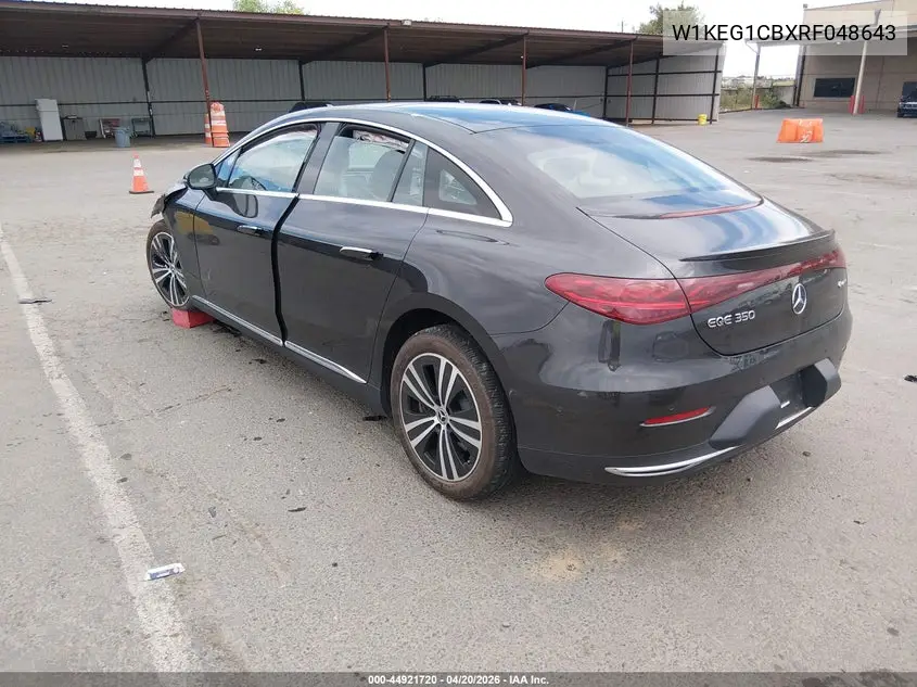 2024 Mercedes-Benz Eqe 350 4Matic VIN: W1KEG1CBXRF048643 Lot: 44921720