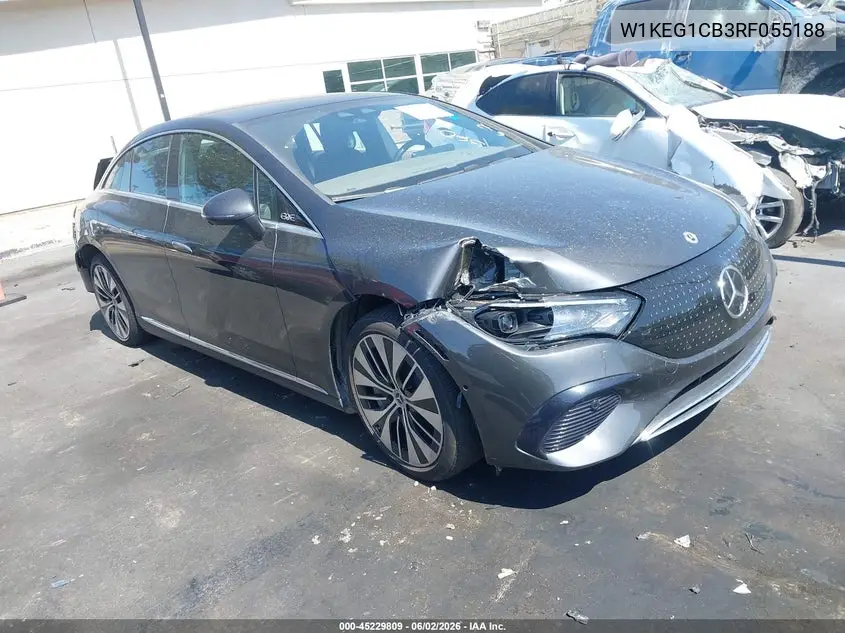 2024 Mercedes-Benz Eqe 350 4Matic VIN: W1KEG1CB3RF055188 Lot: 45229809