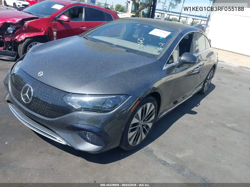 2024 Mercedes-Benz Eqe 350 4Matic VIN: W1KEG1CB3RF055188 Lot: 45229809