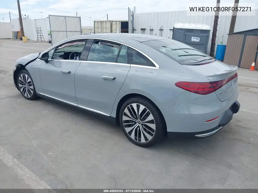 2024 Mercedes-Benz Eqe 350 4Matic VIN: W1KEG1CB0RF057271 Lot: 45592233