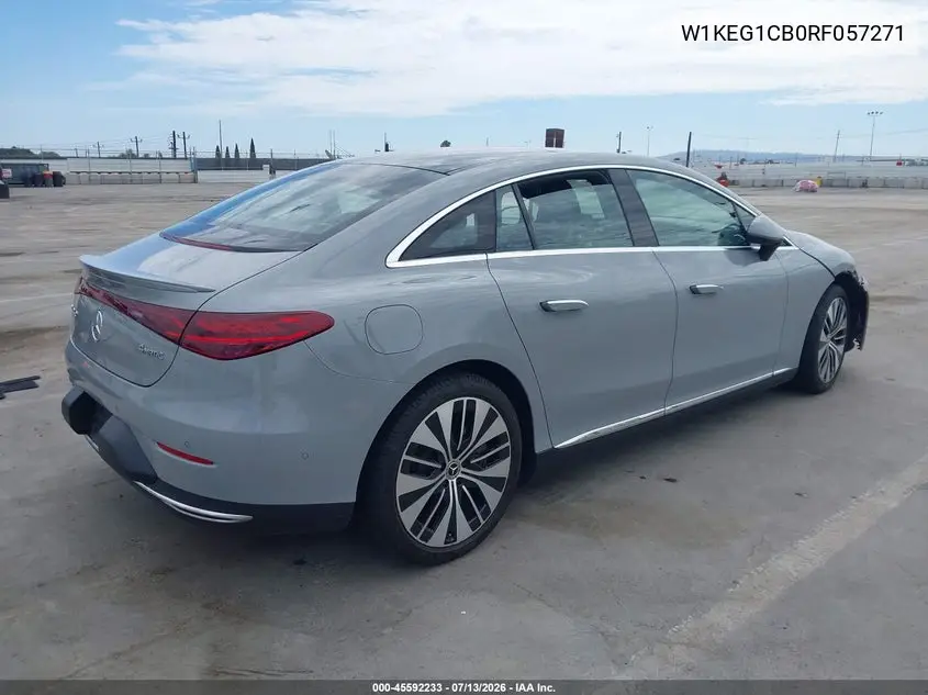 2024 Mercedes-Benz Eqe 350 4Matic VIN: W1KEG1CB0RF057271 Lot: 45592233