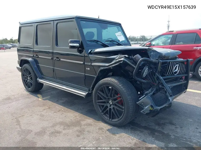 2005 Mercedes-Benz G 500 4Matic/Grand Edition 4Matic VIN: WDCYR49E15X157639 Lot: 45436281