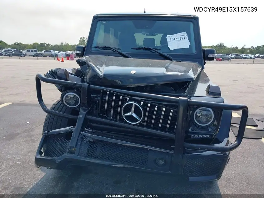 2005 Mercedes-Benz G 500 4Matic/Grand Edition 4Matic VIN: WDCYR49E15X157639 Lot: 45436281