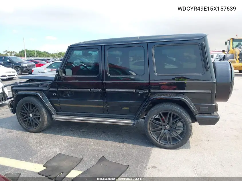 2005 Mercedes-Benz G 500 4Matic/Grand Edition 4Matic VIN: WDCYR49E15X157639 Lot: 45436281