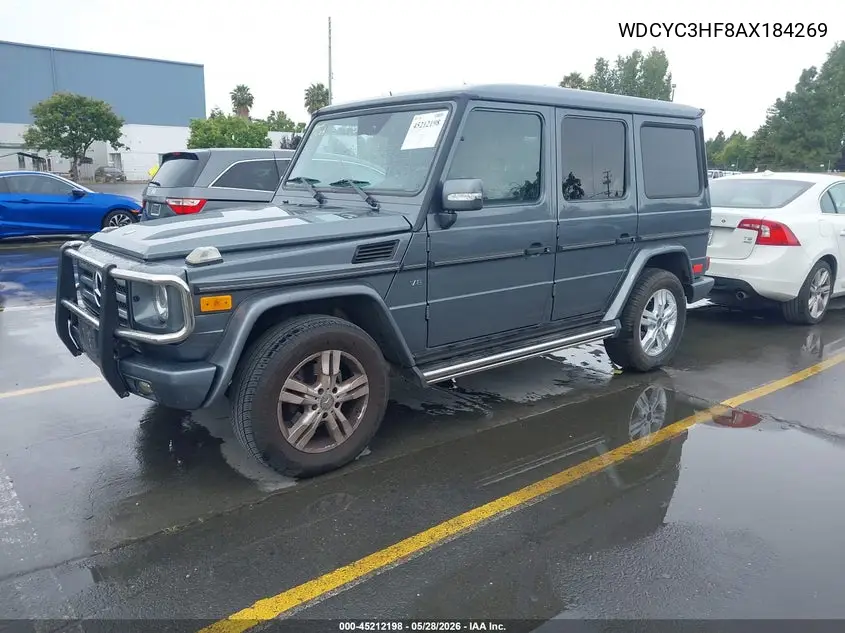 2010 Mercedes-Benz G 550 4Matic VIN: WDCYC3HF8AX184269 Lot: 45212198
