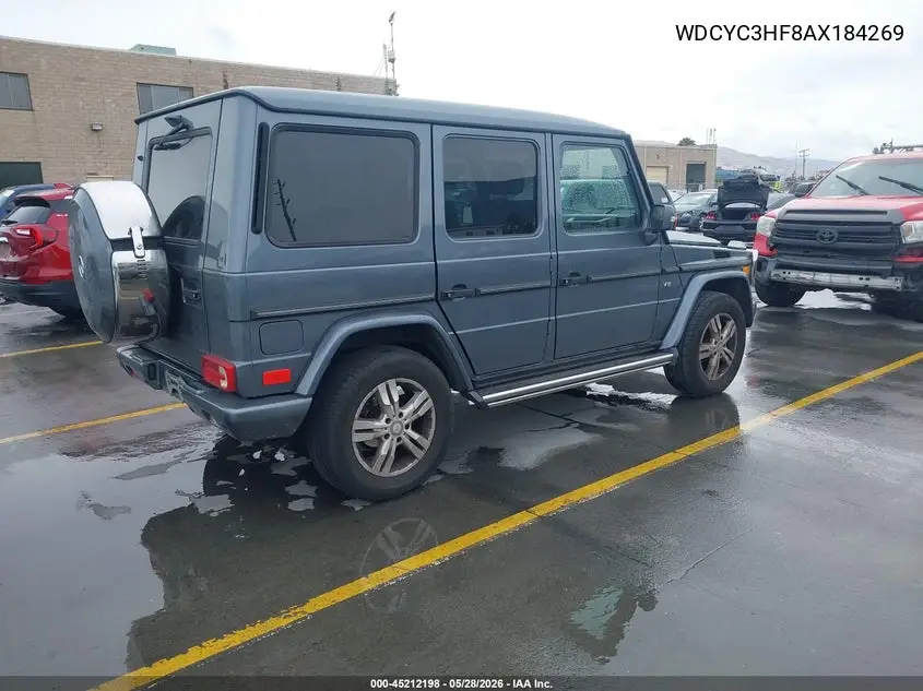 2010 Mercedes-Benz G 550 4Matic VIN: WDCYC3HF8AX184269 Lot: 45212198