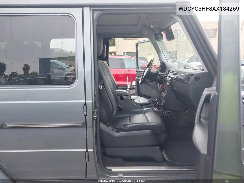 2010 Mercedes-Benz G 550 4Matic VIN: WDCYC3HF8AX184269 Lot: 45212198