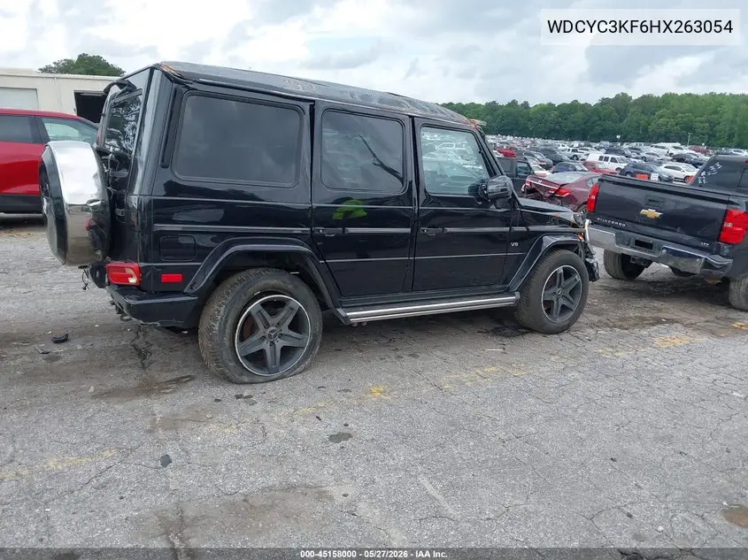 2017 Mercedes-Benz G 550 4Matic VIN: WDCYC3KF6HX263054 Lot: 45158000