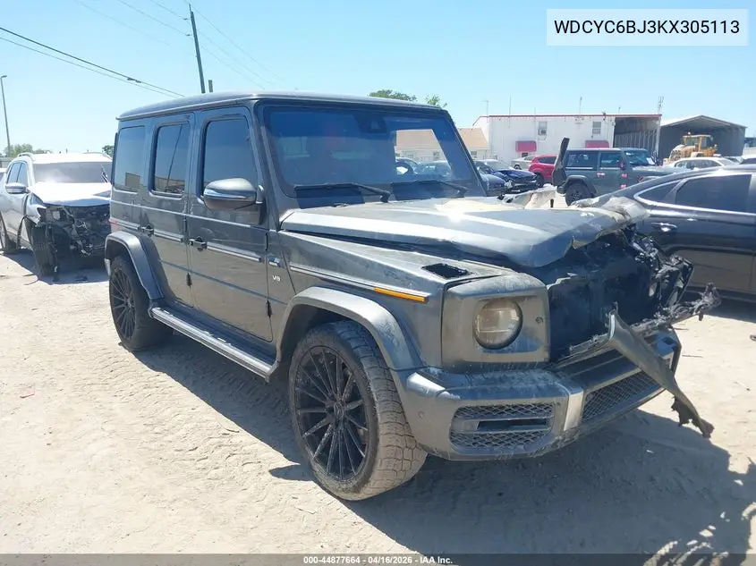 2019 Mercedes-Benz G 550 4Matic VIN: WDCYC6BJ3KX305113 Lot: 44877664