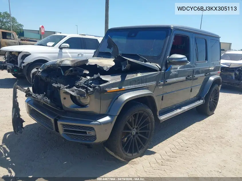 2019 Mercedes-Benz G 550 4Matic VIN: WDCYC6BJ3KX305113 Lot: 44877664