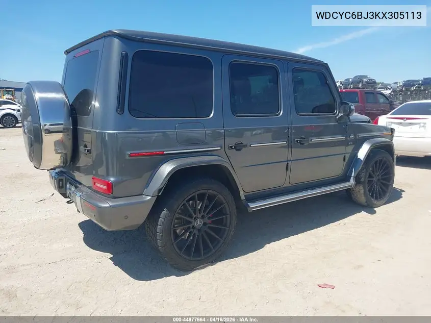 2019 Mercedes-Benz G 550 4Matic VIN: WDCYC6BJ3KX305113 Lot: 44877664