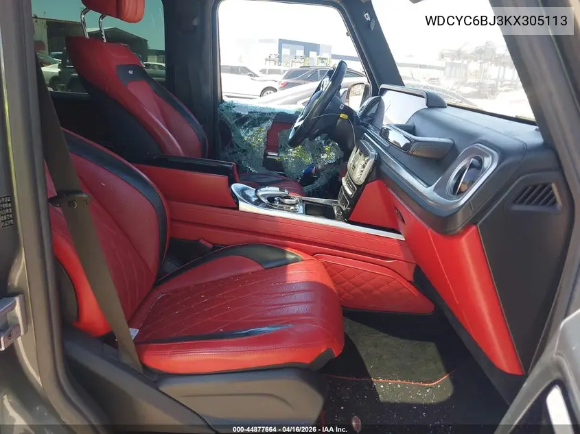 2019 Mercedes-Benz G 550 4Matic VIN: WDCYC6BJ3KX305113 Lot: 44877664