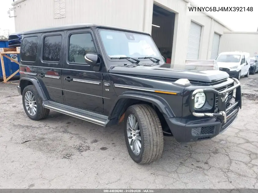 2021 Mercedes-Benz G 550 Suv VIN: W1NYC6BJ4MX392148 Lot: 44036260